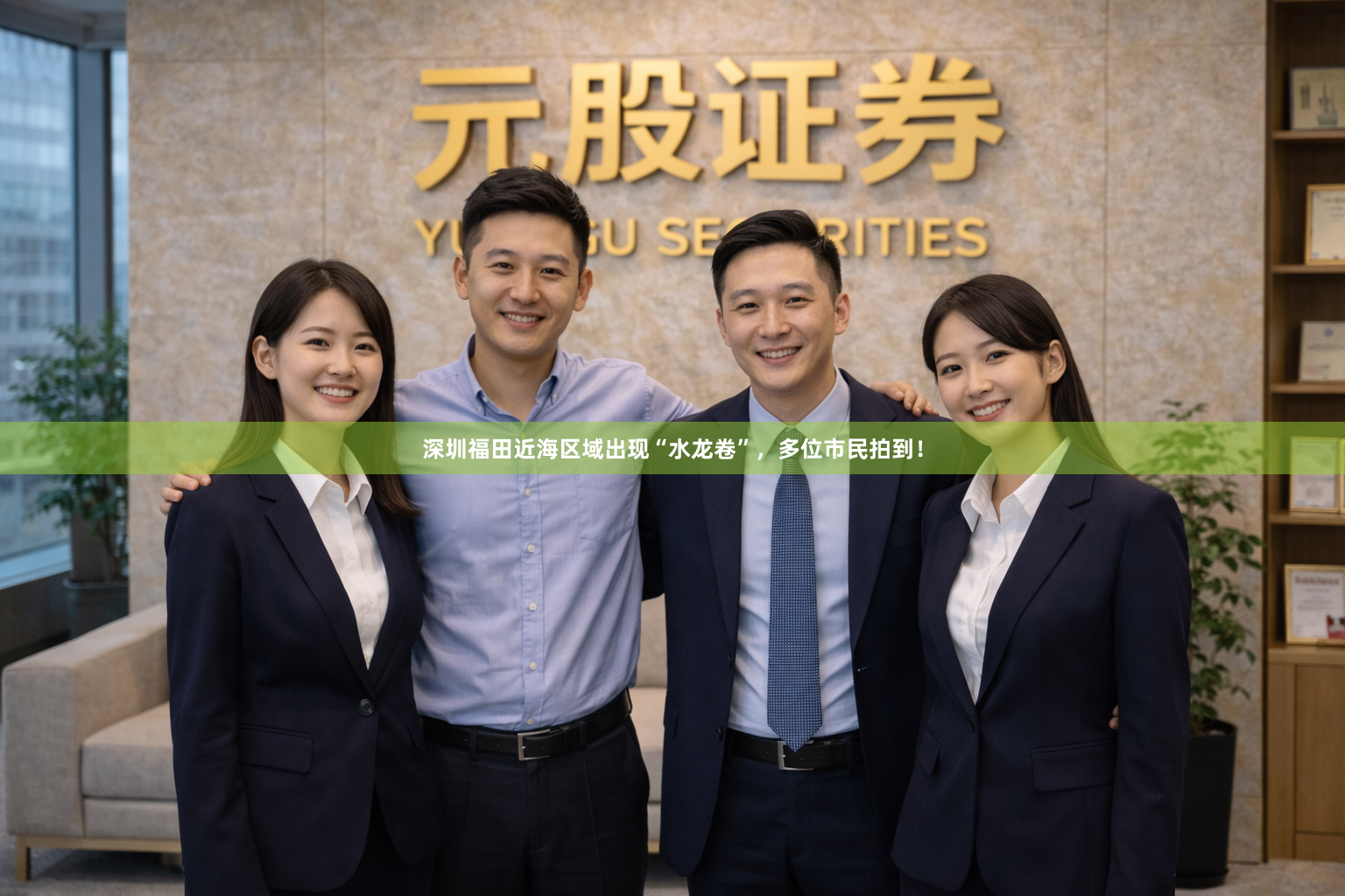 深圳福田近海区域出现“水龙卷”，多位市民拍到！