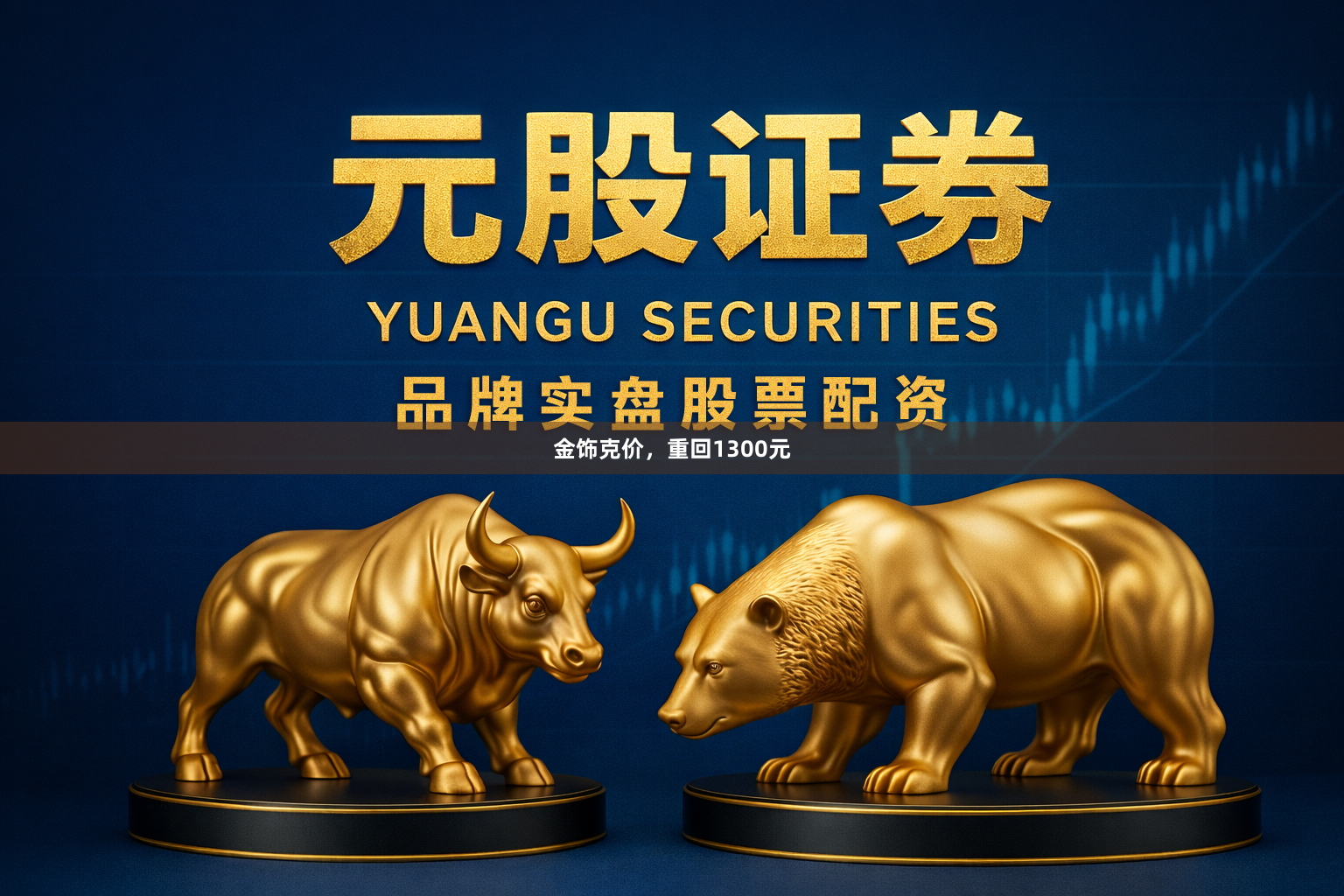 金饰克价，重回1300元