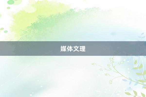媒体文理